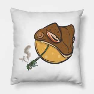 Shaman toad smoke Pillow