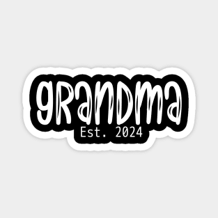 Grandma Est. 2024 Magnet