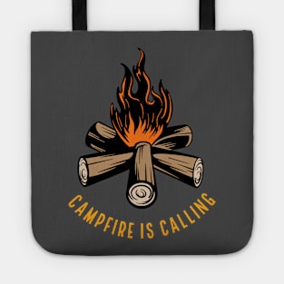 Campfire Is Calling Tote