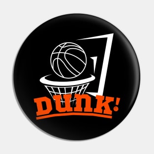 Basketball Dunk! - Sport Teamsport - Basketball Pin