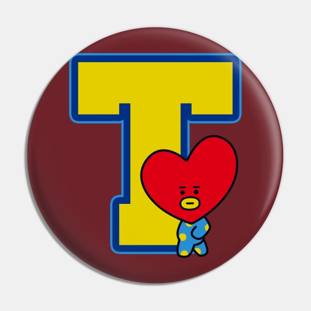 BT21 University - Tata Pin by ZeroKara