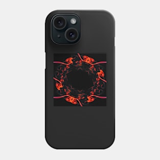 Smoke Trail Kaleidoscope 1 Phone Case