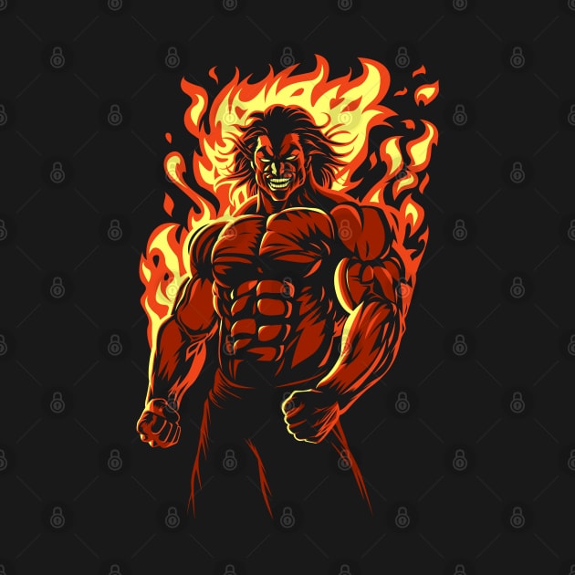 Fire  Grappler by albertocubatas