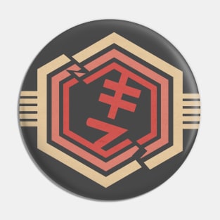 Futuristic Geometrical Design Pin