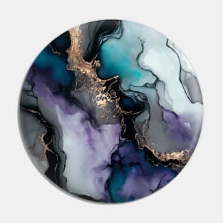 Lucid Dream - Abstract Alcohol Ink Resin Art Pin