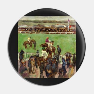 at the races longchamp 1894 - Pierre Bonnard Pin