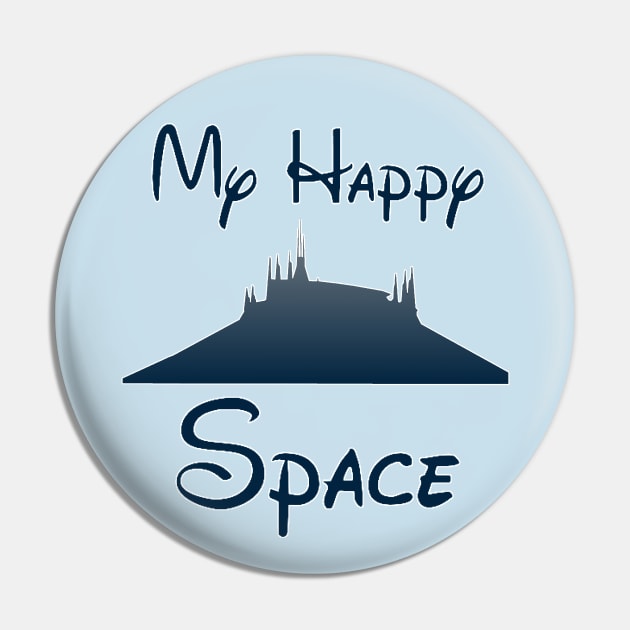 My Happy Space Pin by MPopsMSocks