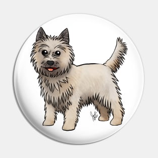 Dog - Cairn Terrier - Brown Pin