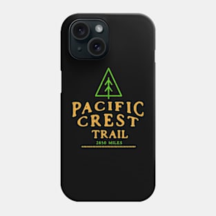 Pacific Crest Trail minimalist design Phone Case