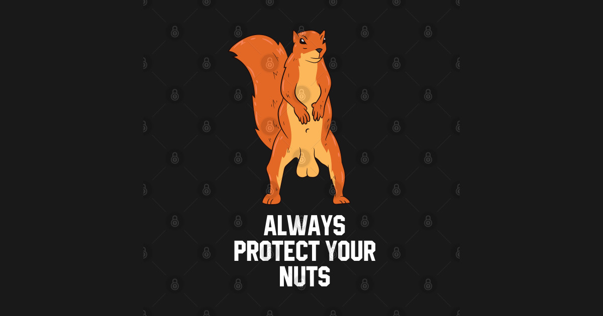 Funny Squirrel Meme Always Protect Your Nuts - Squirrel ...