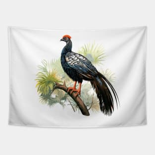 Horned Guan Tapestry