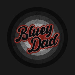 Bluey Dad _ Black Vintage T-Shirt