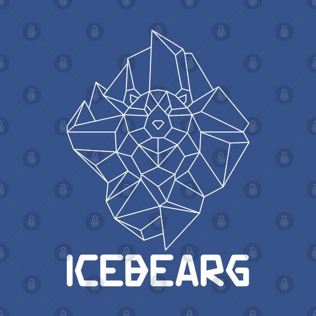 Iceberg The IceBEARg A polar ice bear in an iceberg outline by PawkyBear