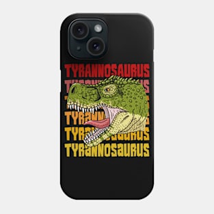 Tyrannosaurs Dinosaur Head Phone Case