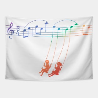 Music Swing Tapestry