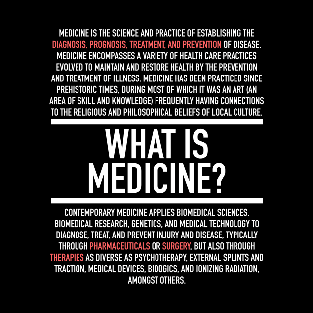 What Is Medicine - Nurse Or Physician by Hidden Verb