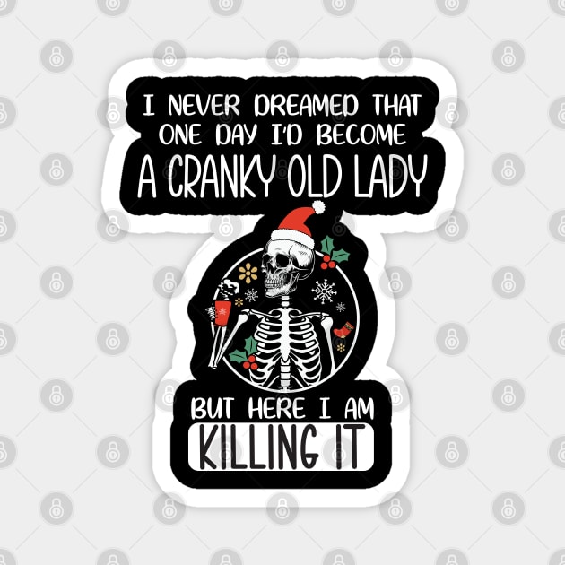Cranky old lady christmas 2023 Cranky Old Lady Funny Christmas