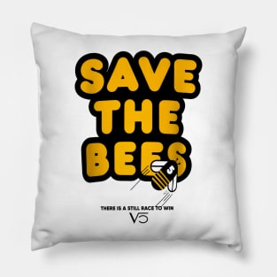 Sebastian Vettel Save the bees design Pillow