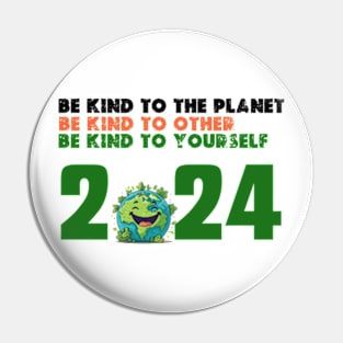 be kind to the planet  earth day gifts 2024 Pin