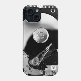 Hard Drive in Motion Phone Case