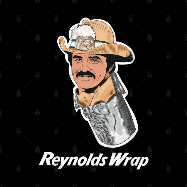 Burt Reynolds Wrap by @johnnehill