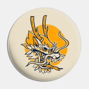 DRAGON FACE Pin