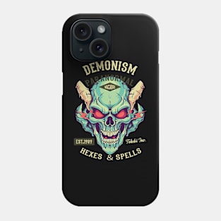 Demonism Paranormal Skull Phone Case