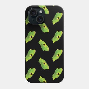 Big-eye Whip Snake Pattern Phone Case