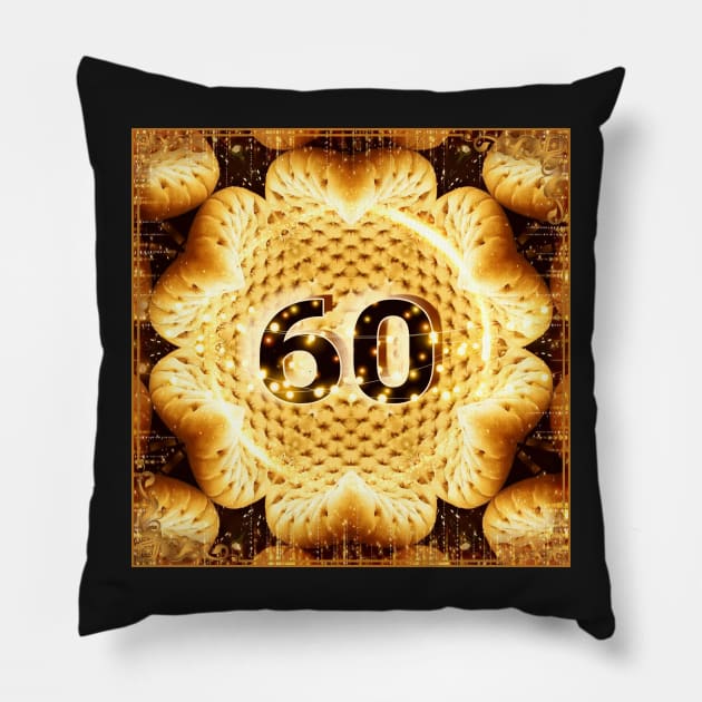 60 Pillow by Begoll Art