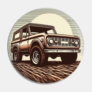 Bronco 4x4 Pin