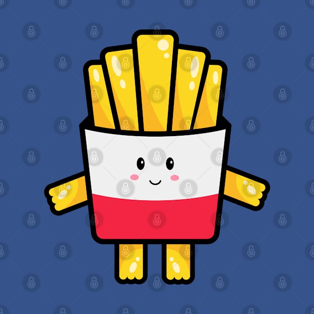 Cute French Fries by haloakuadit