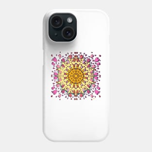 Heartsplosion - A beautiful explosion of hearts filled with love Phone Case