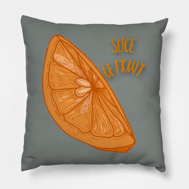 Slice of fruit Pillow by Fruit Palace