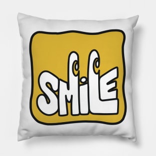 Outline Smile Pillow