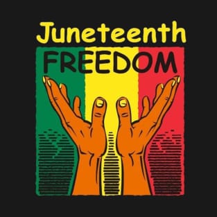 Jamaican Freedom On Juneteenth T-Shirt