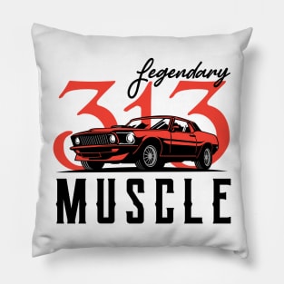 Detroit Muscle Pillow