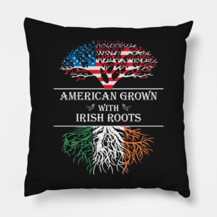 American with Irish Roots Pillow