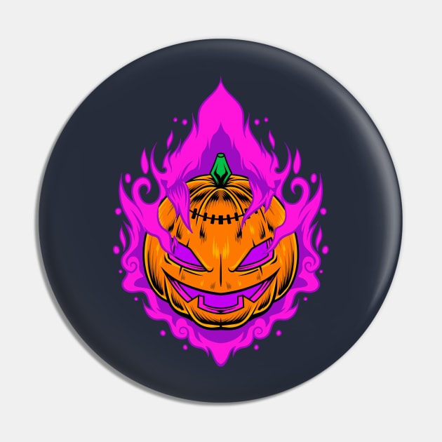 Jack-O'-Lantern 1.4 Pin by Harrisaputra