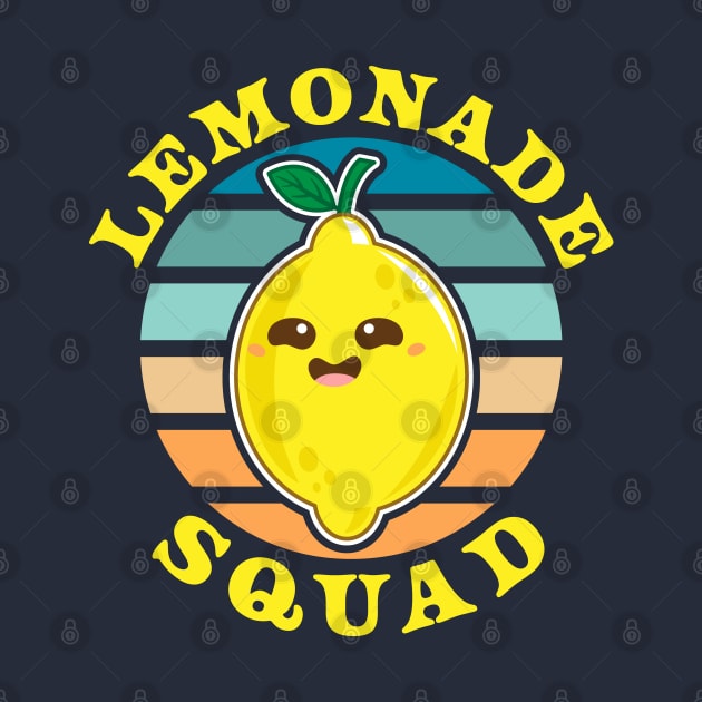 Lemonade Squad - Funny Lemonade Stand Summer by OrangeMonkeyArt