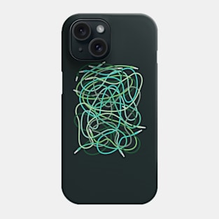 Modular Synth Patch Cables Phone Case