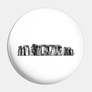 STONEHENGE ink painting Pin