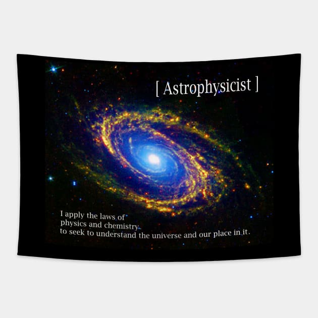 Astrophysicist Tapestry by Crazydodo