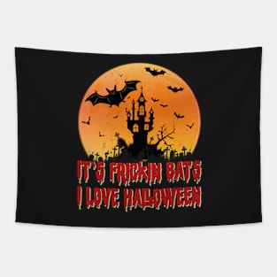 Its Frickin Bats |  Bats With Red Slimy Text Tapestry