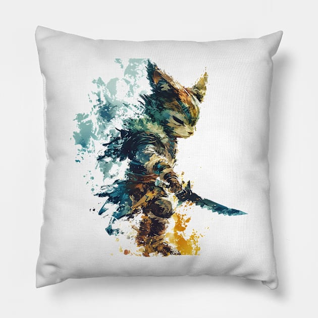 palico Pillow by dubcarnage