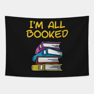 I'm All Booked Tapestry