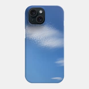 Abstract cirrus clouds Phone Case