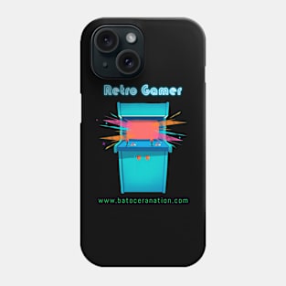 Retro Gamer Logo 9 Phone Case