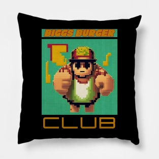 Biggs Burger Club Pillow