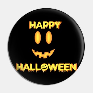 Happy Halloween T-shirt present Pin