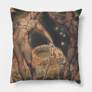 Jerusalem, Plate 100 by William Blake Pillow